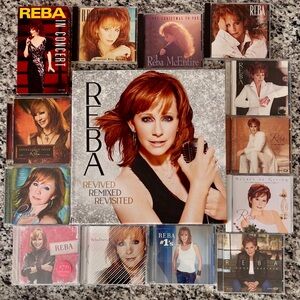 Reba McEntire Vinyl Box Set - Revived Remixed Revisited, plus CDs, DVD & VHS